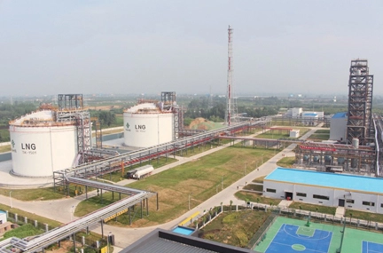 Proyek Pencukuran Puncak Cadangan Darurat LNG Yangling