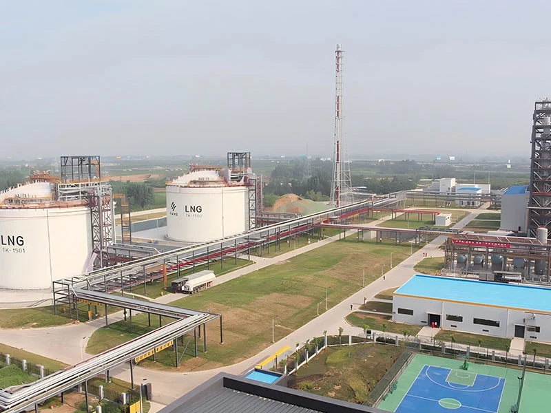 Proyek Pencukuran Puncak Cadangan Darurat LNG Yangling