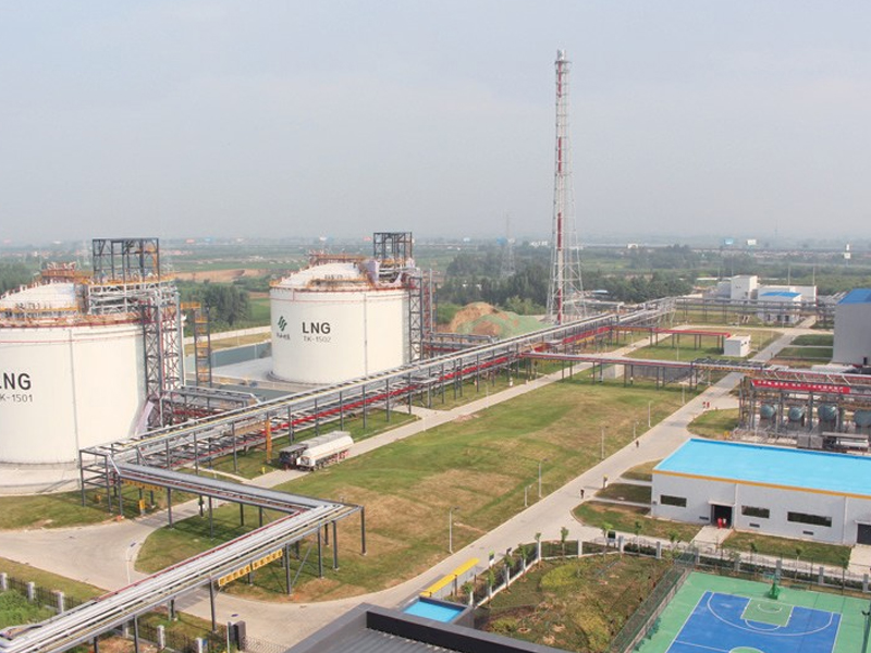 Proyek Pencukuran Puncak Cadangan Darurat LNG Yangling